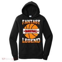 Funny Fantasy Basketball Legend For Bball Fan Women's Hoodie thumb 0