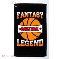 Funny Fantasy Basketball Legend For Bball Fan Golf Towel thumb 0