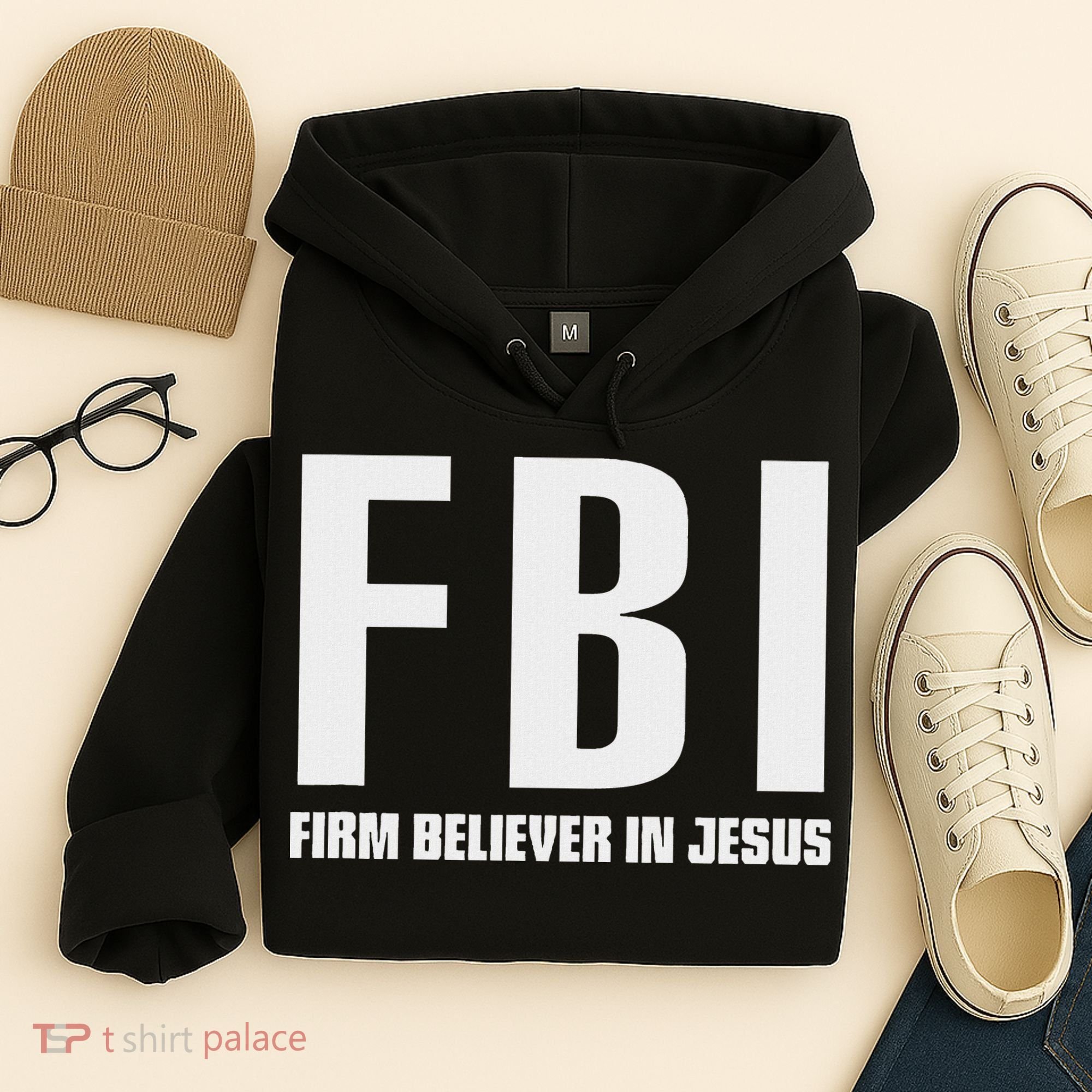 Fbi Firm Believer In Jesus Hoodie