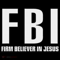 Fbi Firm Believer In Jesus Ornament thumb 1