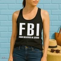 Fbi Firm Believer In Jesus Women's Tank Top thumb 2