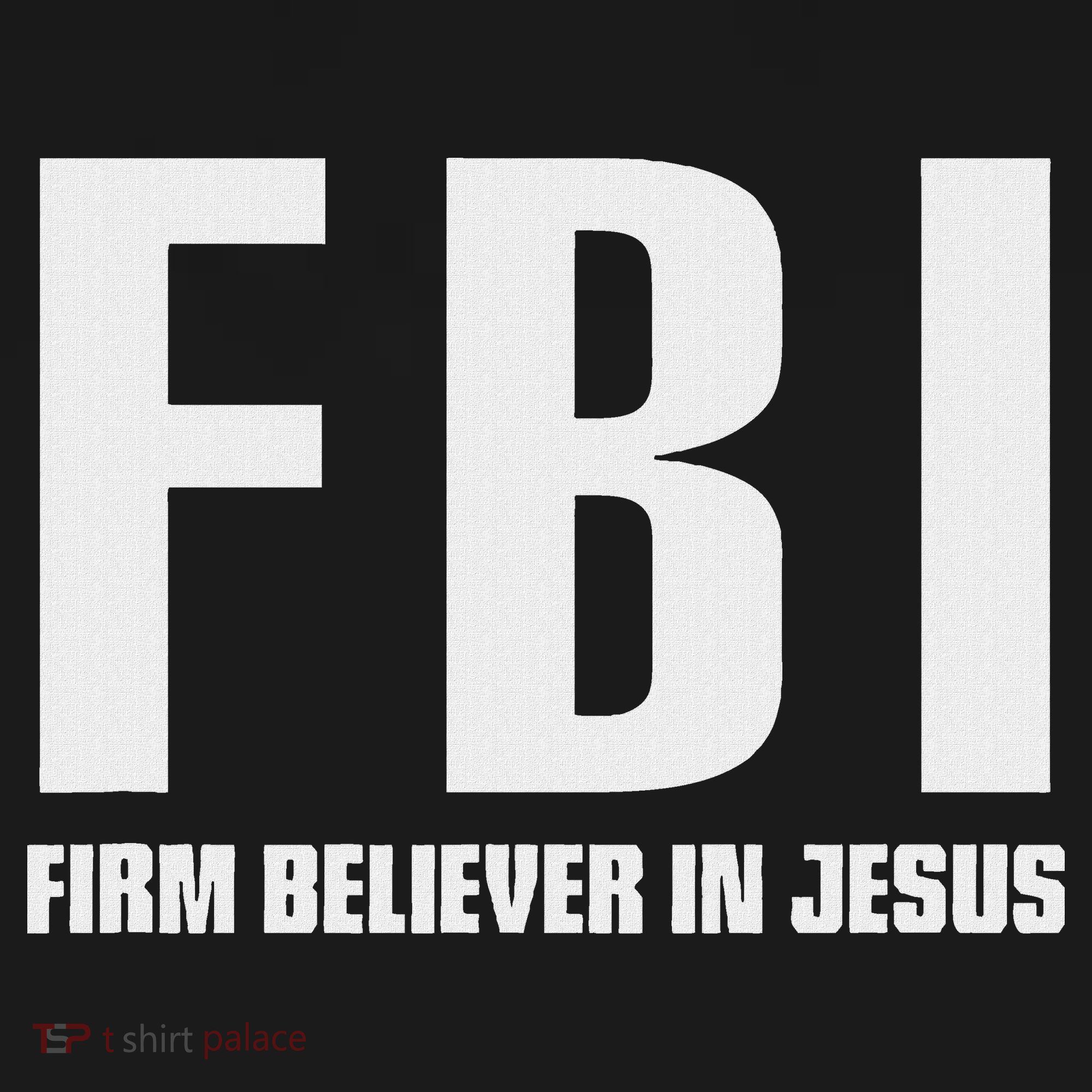 Fbi Firm Believer In Jesus Women's Tank Top