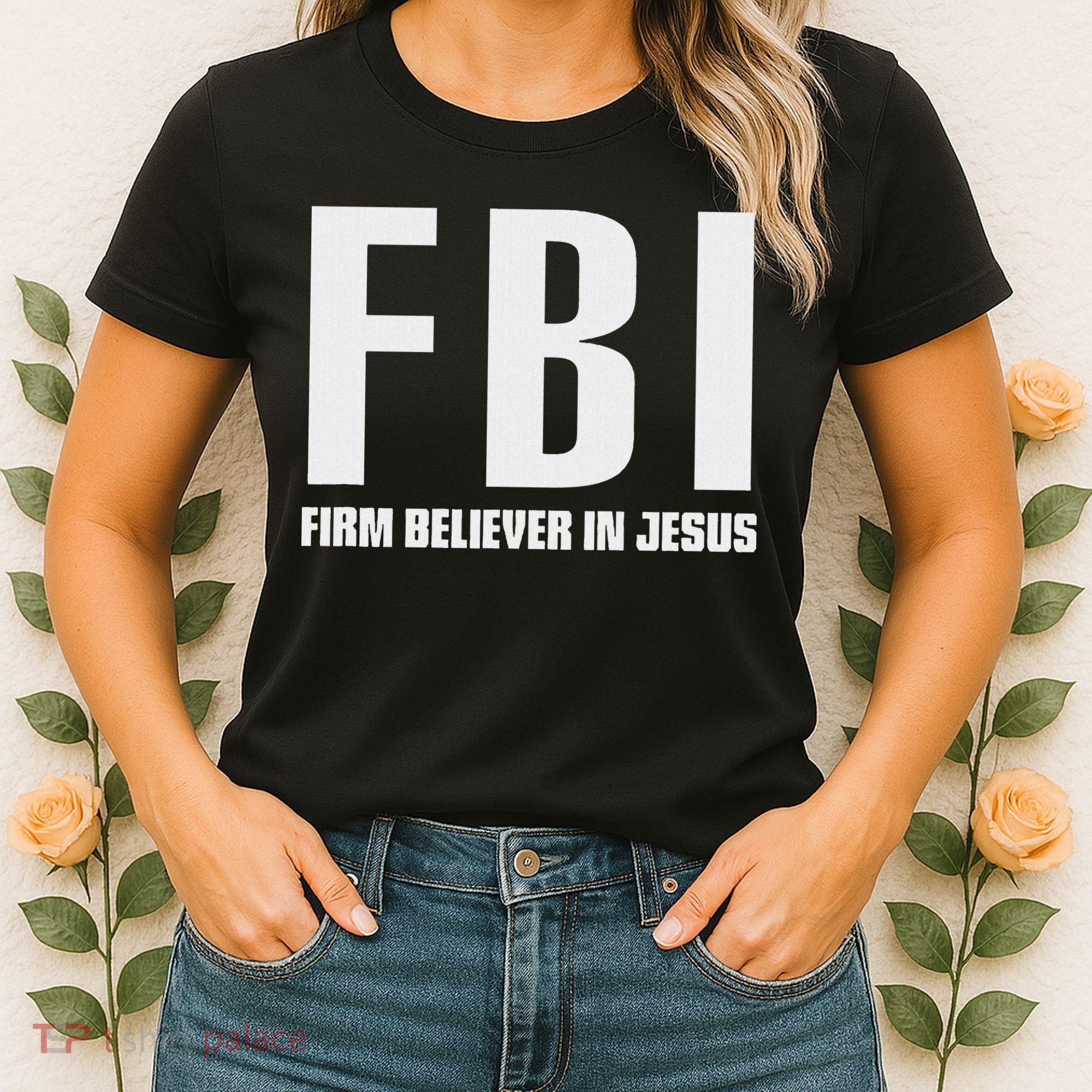 Fbi Firm Believer In Jesus Women's T-Shirt