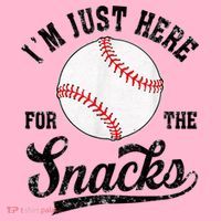 Funny Fantasy Baseball League I’m Just Here For The Snacks Coaster thumb 2