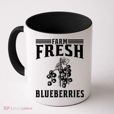 Farm Fresh Blueberries Gift Blueberry Farmer Gift Coffee Mug