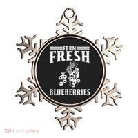 Farm Fresh Blueberries Gift Blueberry Farmer Gift Ornament thumb 0