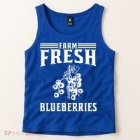 Farm Fresh Blueberries Gift Blueberry Farmer Gift Tank Top thumb 2