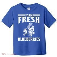 Farm Fresh Blueberries Gift Blueberry Farmer Gift Toddler T-Shirt thumb 0