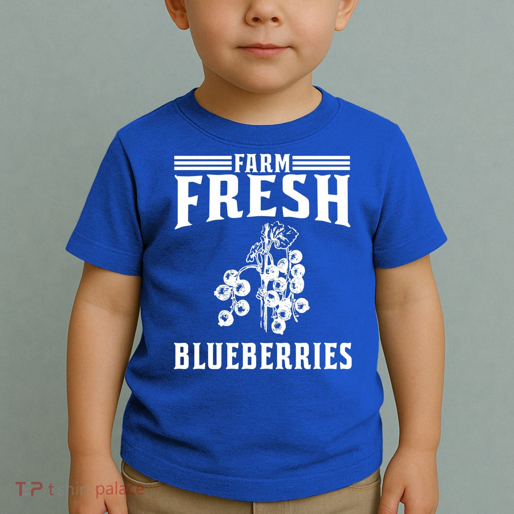 Farm Fresh Blueberries Gift Blueberry Farmer Gift Toddler T-Shirt