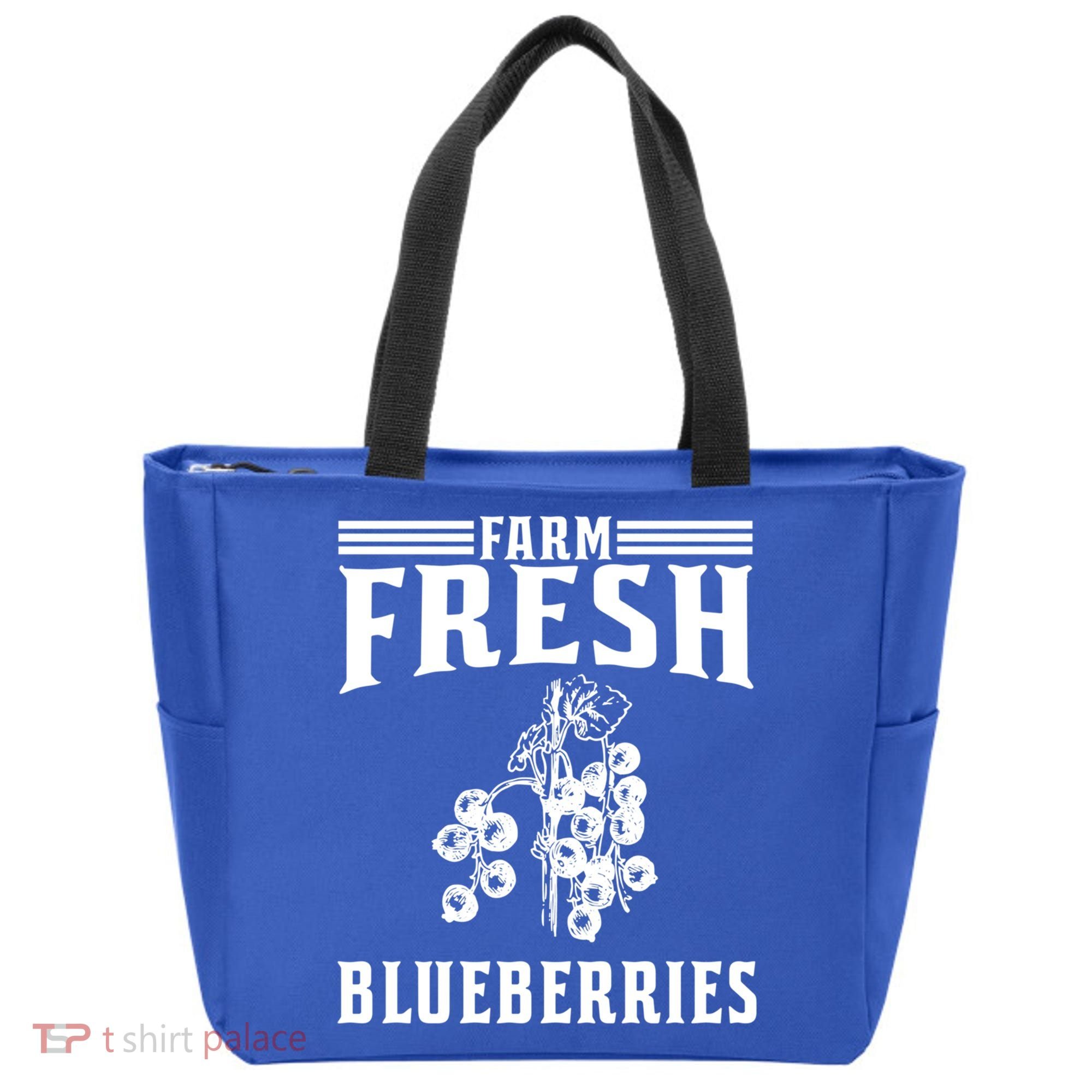 Farm Fresh Blueberries Gift Blueberry Farmer Gift Tote Bag