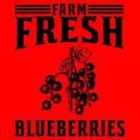 Farm Fresh Blueberries Gift Blueberry Farmer Gift Santa Hat thumb 1