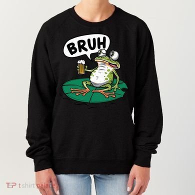 Funny Frog Bruh .. Women's Sweatshirt