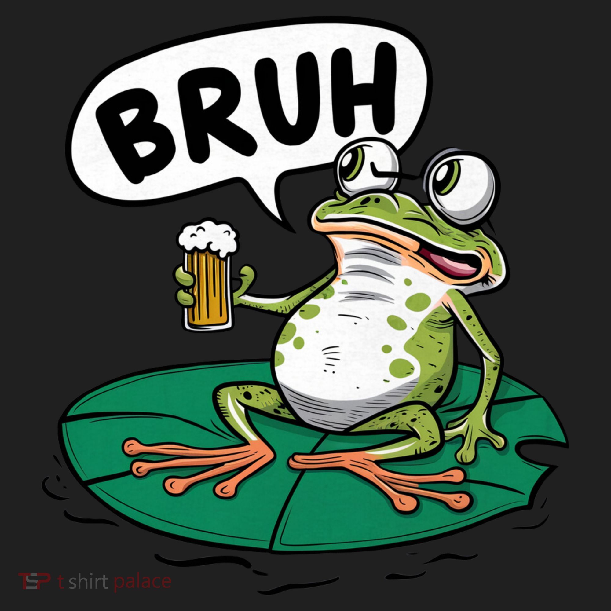 Funny Frog Bruh .. Women's Sweatshirt