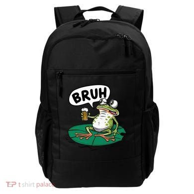 Funny Frog Bruh .. Backpack