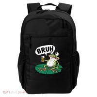 Funny Frog Bruh .. Backpack thumb 0
