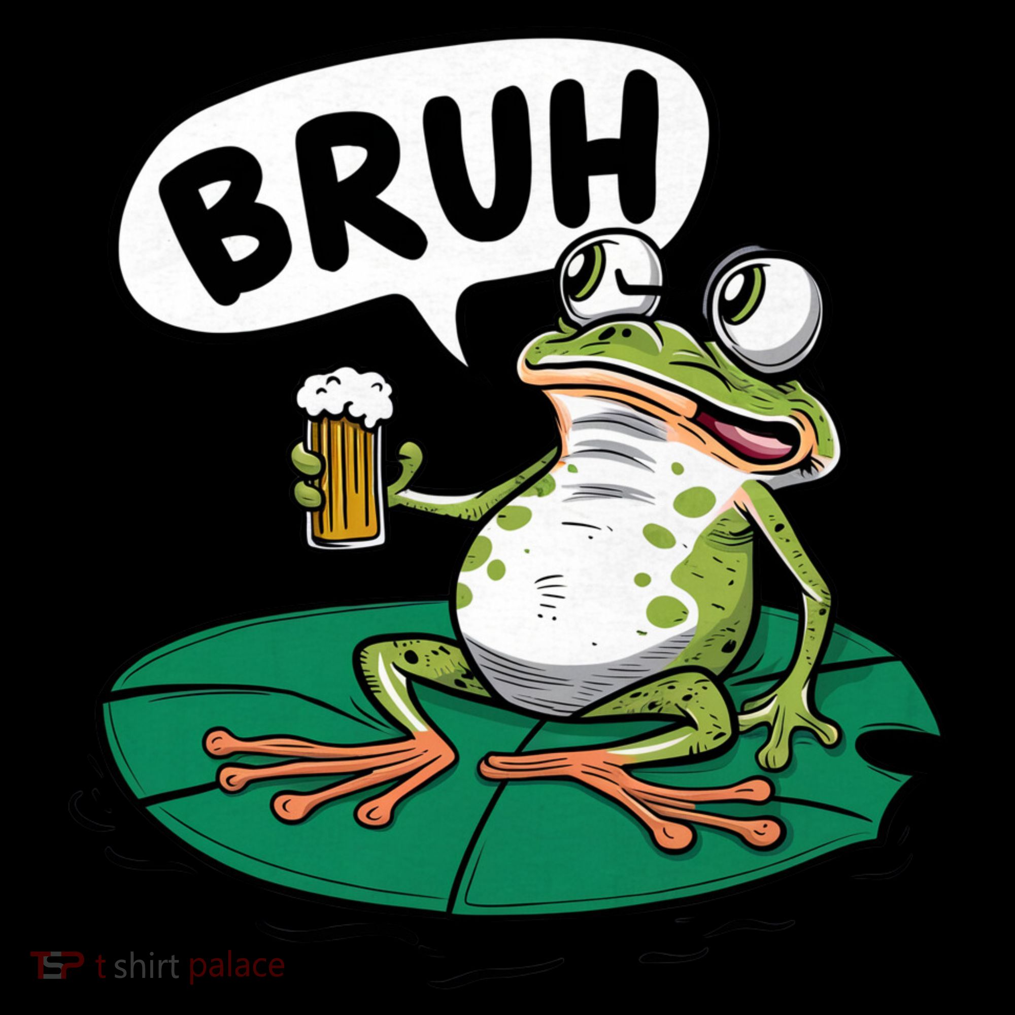Funny Frog Bruh .. Coaster