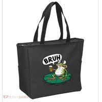 Funny Frog Bruh .. Tote Bag thumb 2