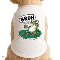Funny Frog Bruh .. Doggie Tank thumb 0