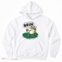 Funny Frog Bruh .. Hoodie thumb 0