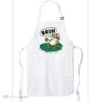 Funny Frog Bruh .. Apron thumb 0