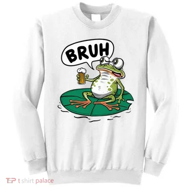 Funny Frog Bruh .. Sweatshirt