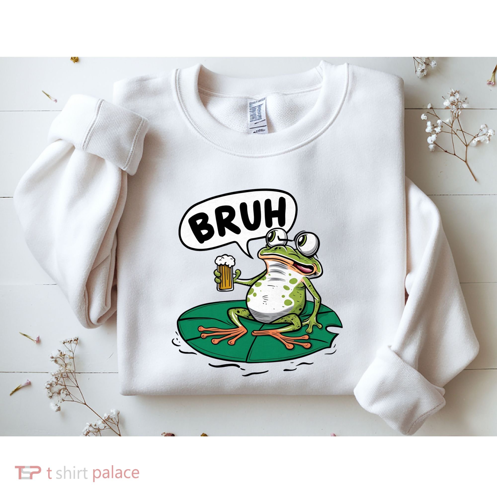 Funny Frog Bruh .. Sweatshirt