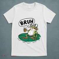 Funny Frog Bruh .. T-Shirt thumb 5
