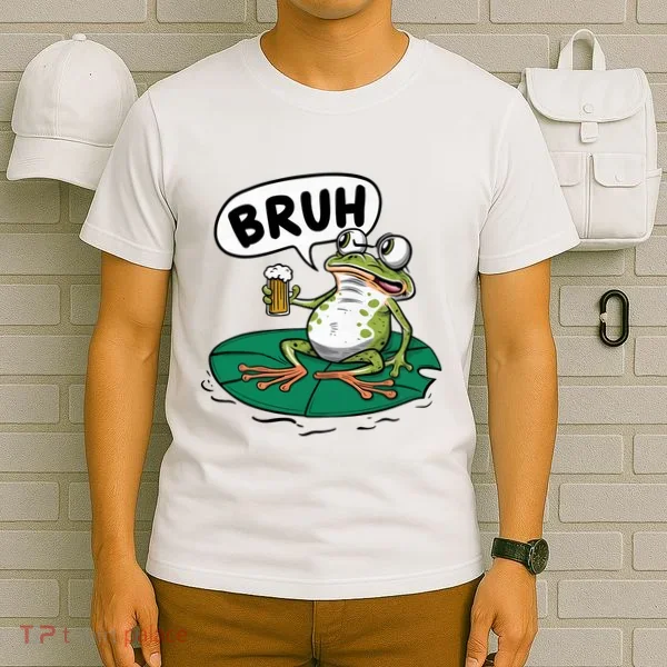 Funny Frog Bruh .. T-Shirt