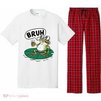 Funny Frog Bruh .. Pajama Set thumb 0