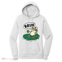 Funny Frog Bruh .. Women's Hoodie thumb 0