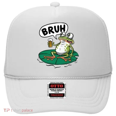 Funny Frog Bruh .. Hat