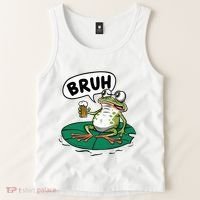 Funny Frog Bruh .. Tank Top thumb 2