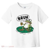 Funny Frog Bruh .. Toddler T-Shirt thumb 0