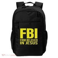 Fbi Firm Believer In Jesus 2025 Backpack thumb 0