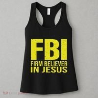 Fbi Firm Believer In Jesus 2025 Women's Tank Top thumb 3