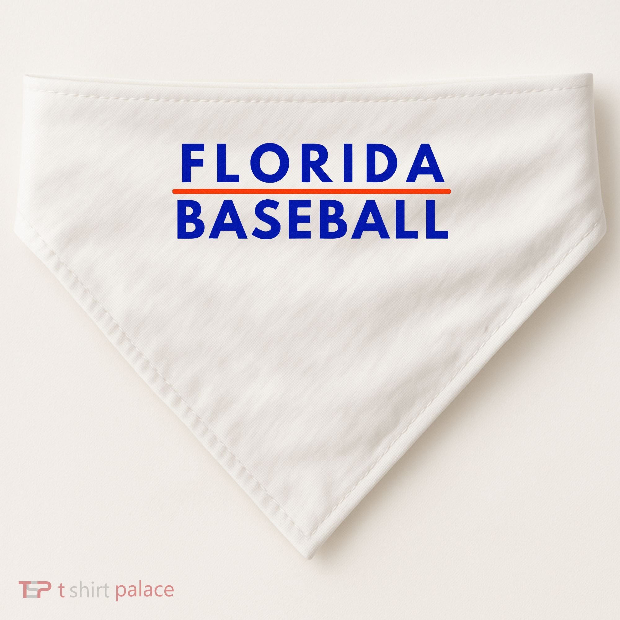 Florida Fl Baseball Fans USA-Made Doggie Bandana