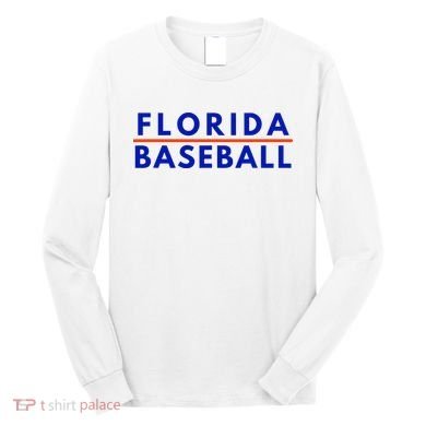 Florida Fl Baseball Fans Long Sleeve Shirt