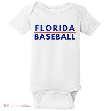 Florida Fl Baseball Fans Baby Bodysuit