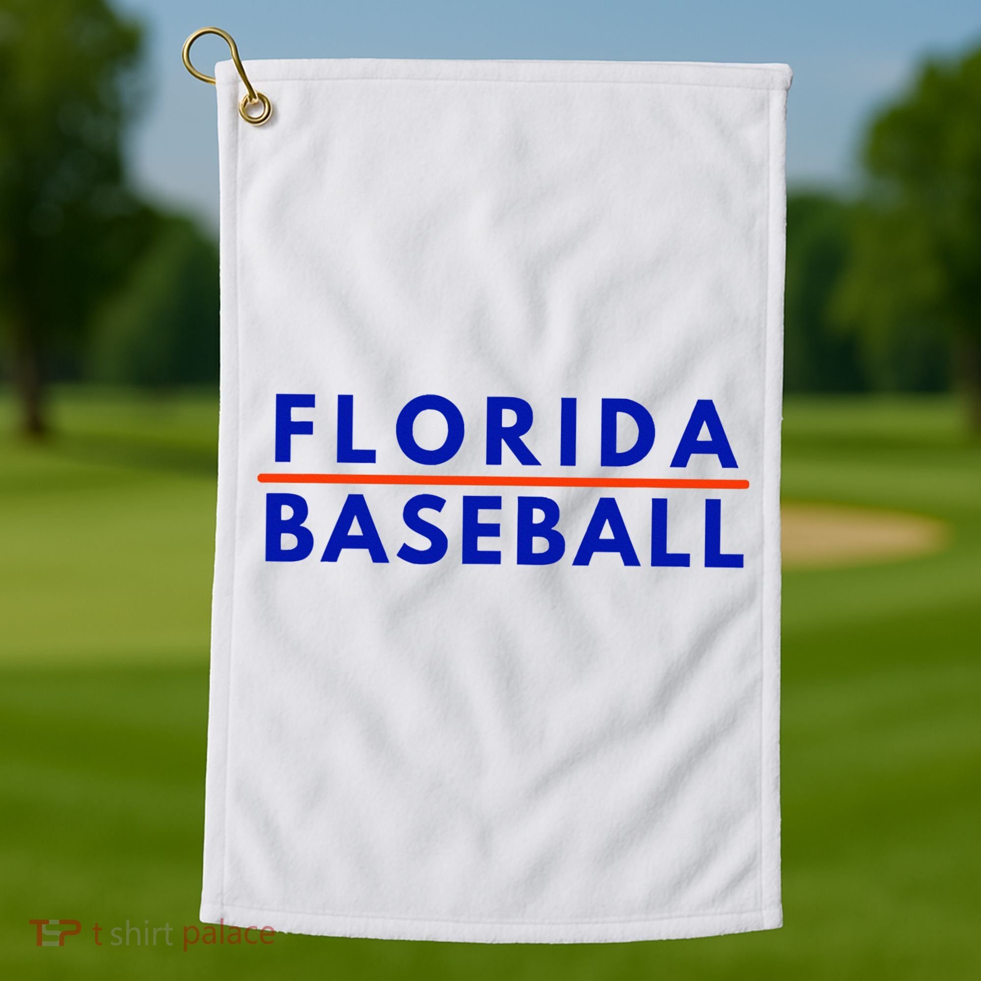 Florida Fl Baseball Fans Golf Towel