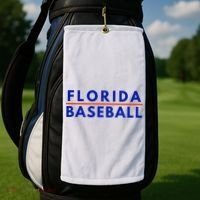 Florida Fl Baseball Fans Golf Towel thumb 2