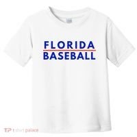 Florida Fl Baseball Fans Toddler T-Shirt thumb 0