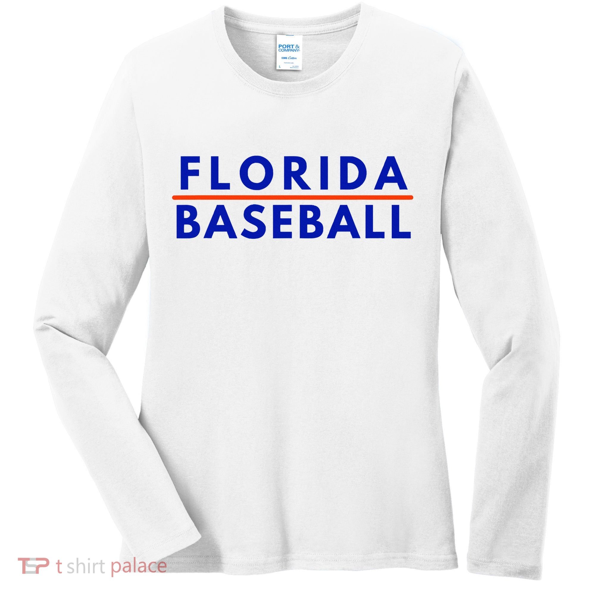 Florida Fl Baseball Fans Women's Long Sleeve Shirt
