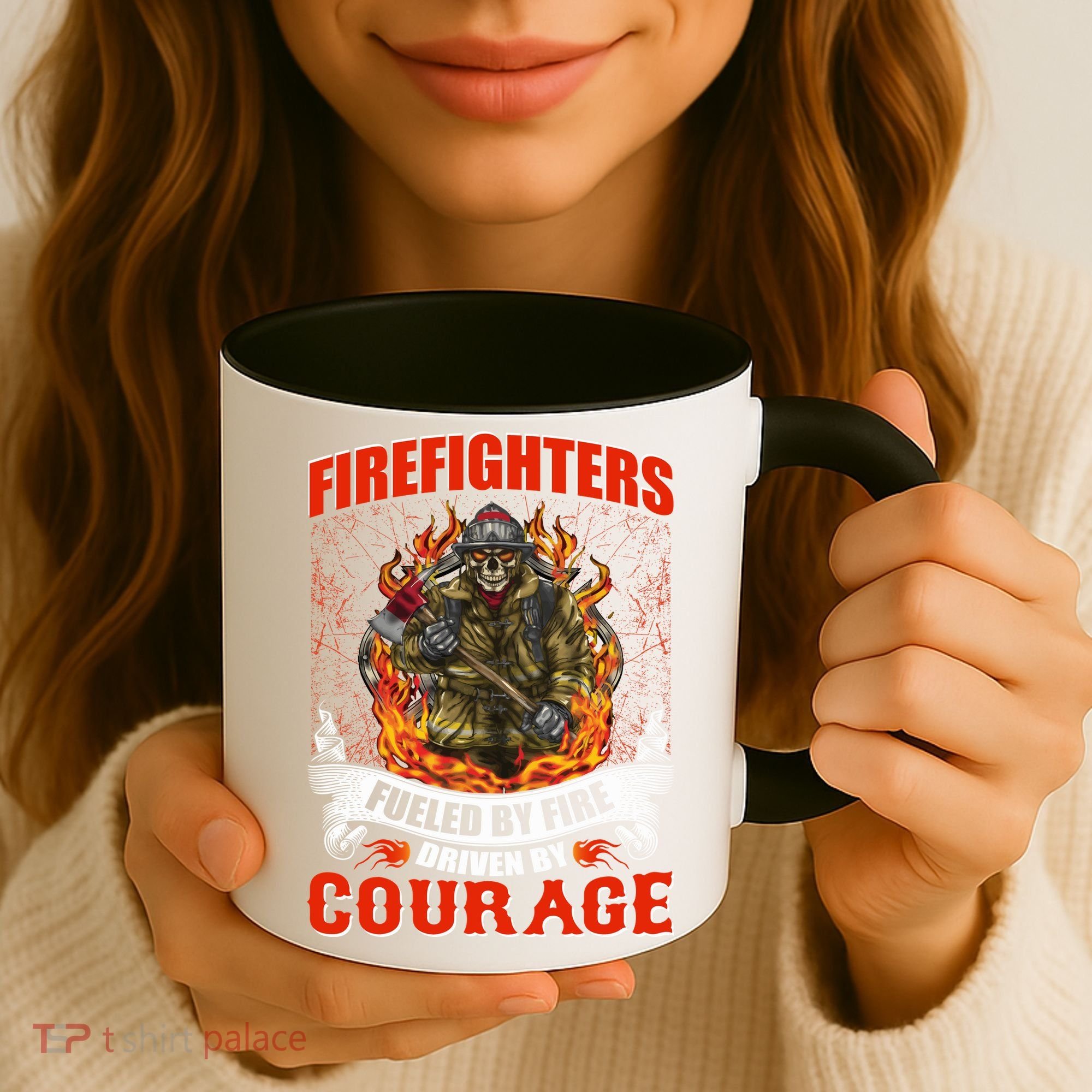 Firefighters Fueled By Fire Driven By Courage Coffee Mug