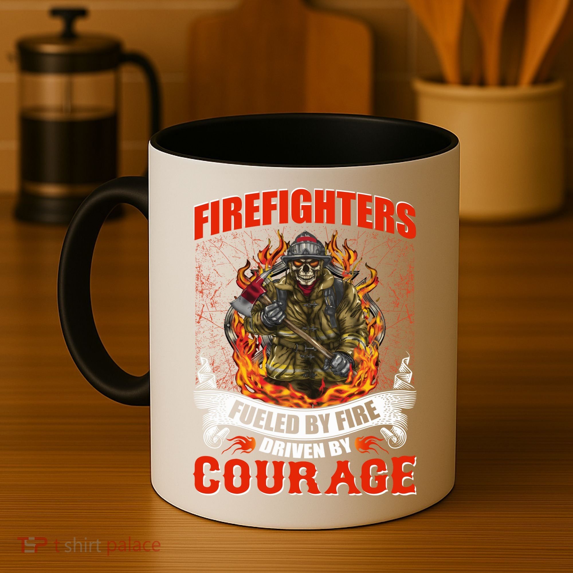 Firefighters Fueled By Fire Driven By Courage Coffee Mug