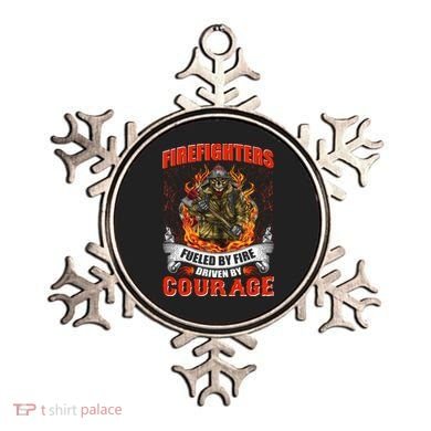 Firefighters Fueled By Fire Driven By Courage Ornament
