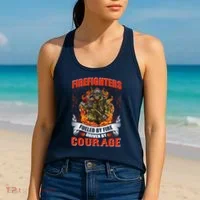 Firefighters Fueled By Fire Driven By Courage Women's Tank Top thumb 2