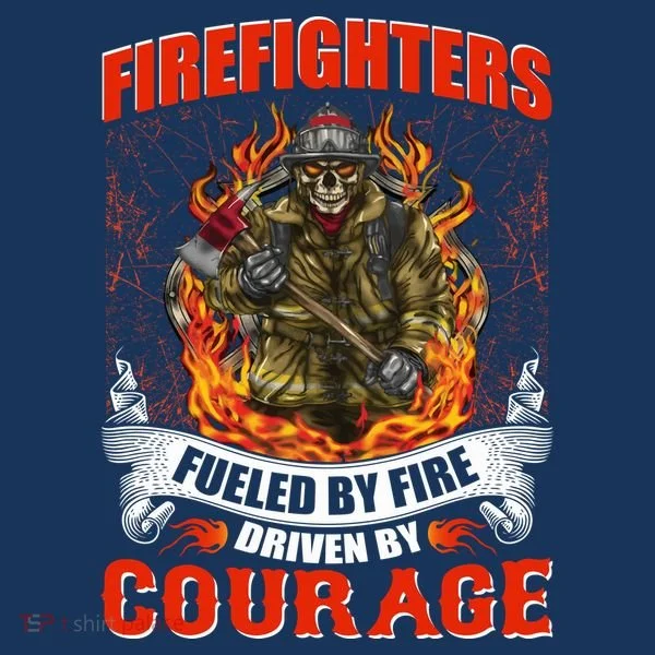 Firefighters Fueled By Fire Driven By Courage Women's Tank Top