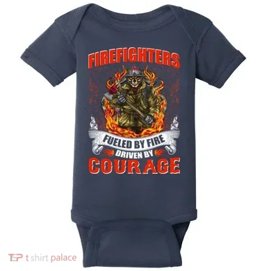 Firefighters Fueled By Fire Driven By Courage Baby Bodysuit