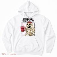 Fucking Finally Bride Or Die Death Do Us Bachelorette Party Hoodie thumb 0
