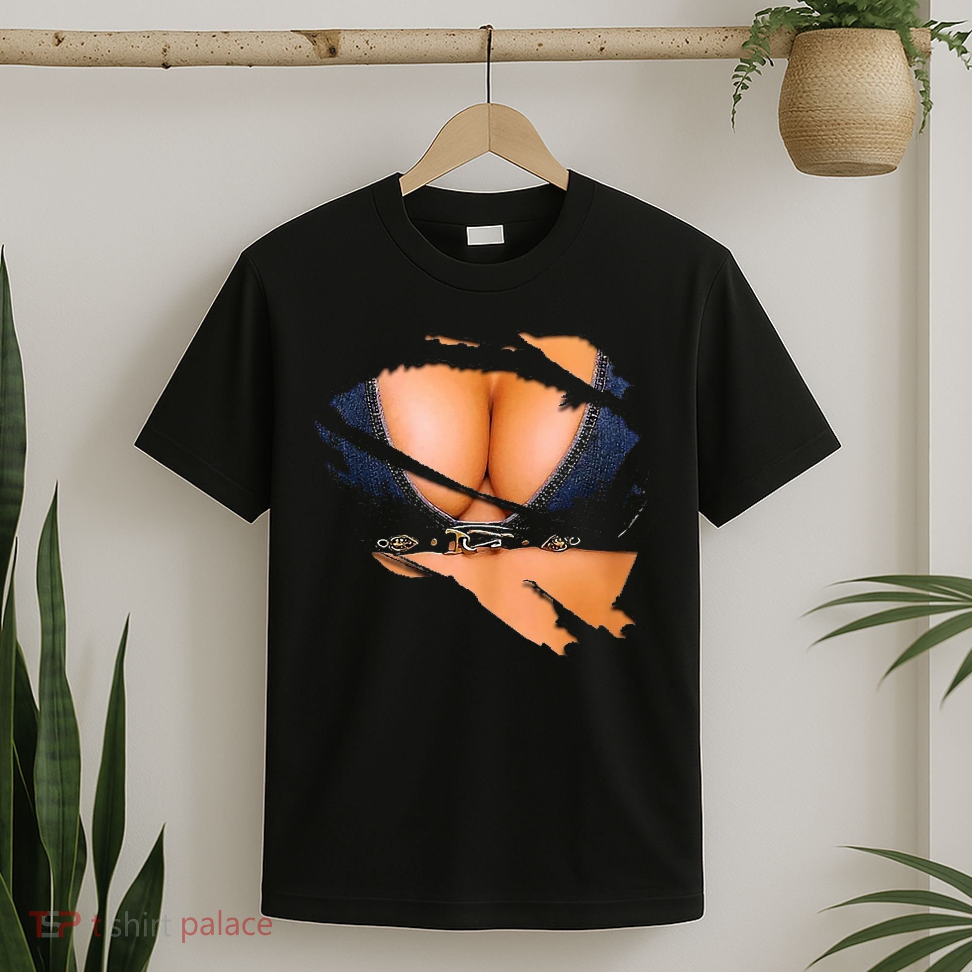 Funny Fake Bikini Body And Boobs Costume T-Shirt